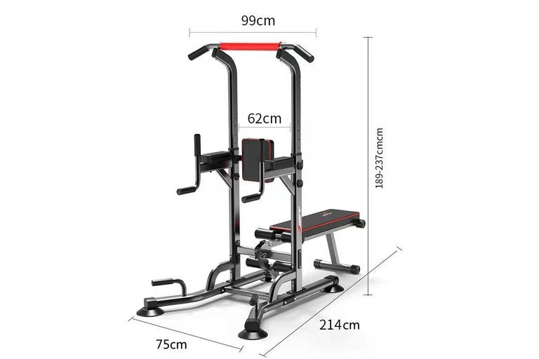 Ape Style All-In-One Pull Up Power Tower Home Gym