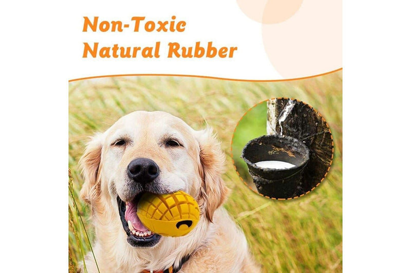 Natural Rubber Interactive Food Dispensing Dog Toy For Small Medium Large Dogs