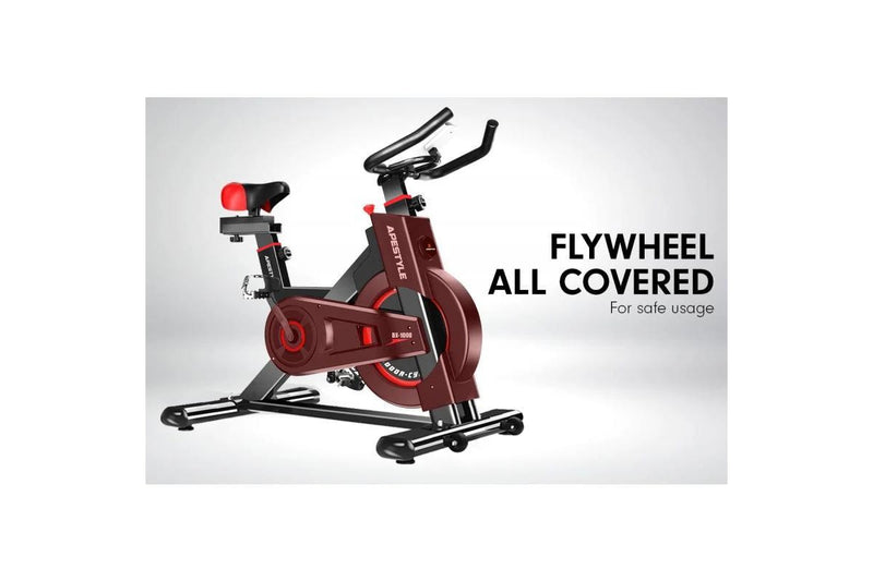 Ape Style BX-1000 Heavy Duty Spin Bike - Black