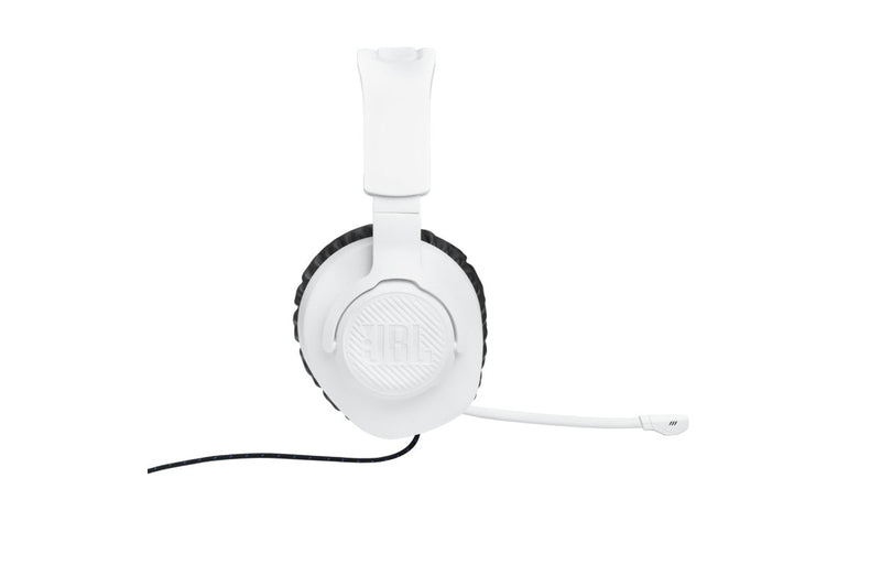 JBL Quantum 100P Wired Gaming Headset (White)