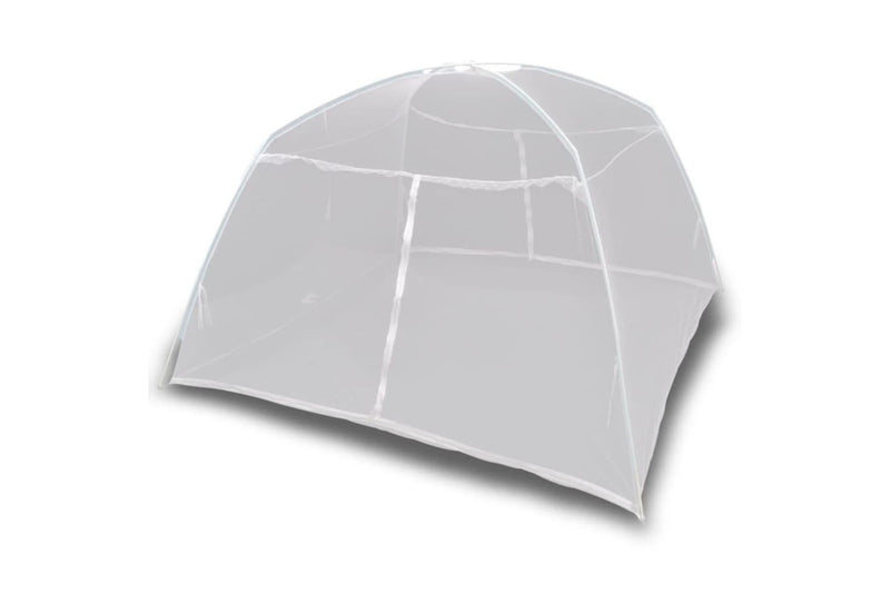 Mongolia Net Mosquito Net 2 Doors 200 x 150 x 145 Cm White