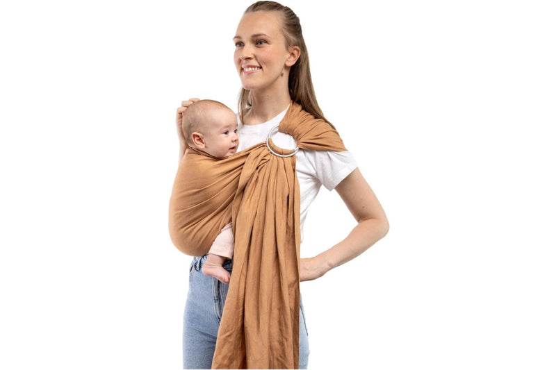 Boba: Linen Ring Sling - Rye