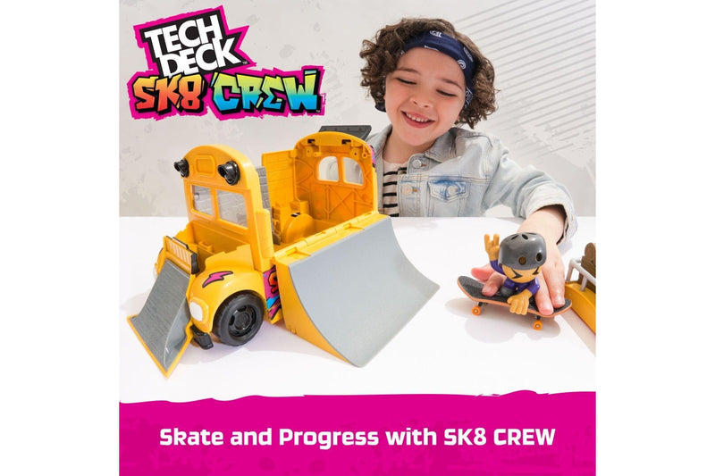 Tech Deck: Sk8 Crew - Ultra Sk8 Bus Playset