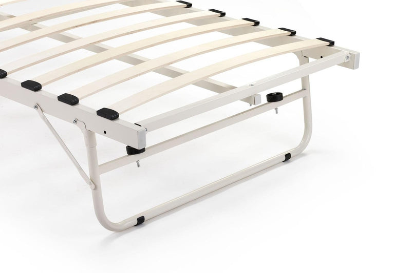 Shangri-La Seattle Pull out Trundle Bed (White, Single)