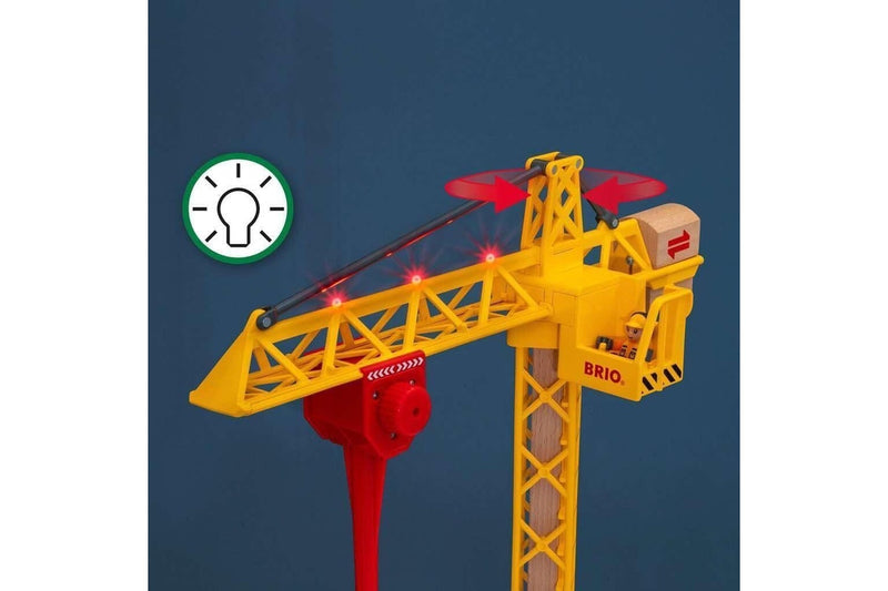 BRIO: World - Light Up Construction Crane