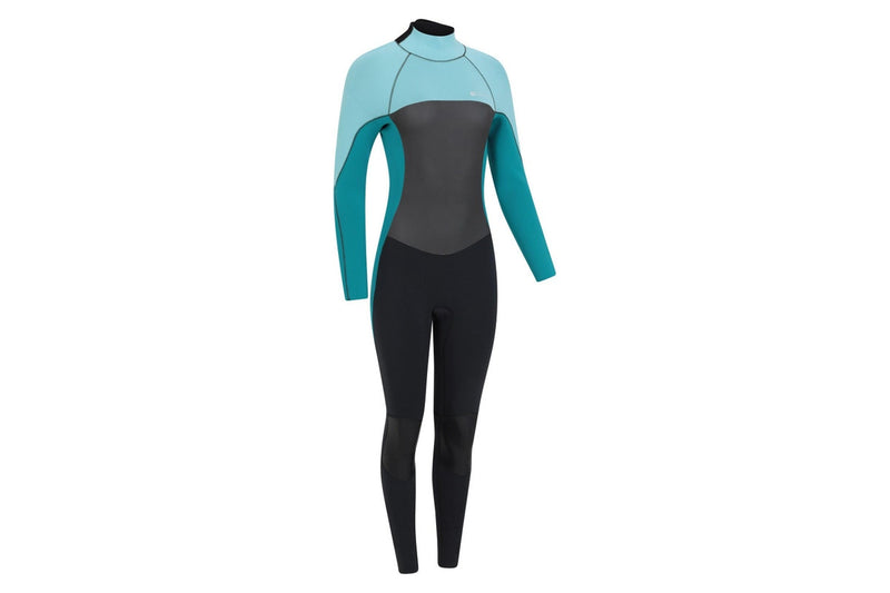 Mountain Warehouse Womens/Ladies Port Royal Long-Sleeved Wetsuit (Black) (12 UK - 14 UK)