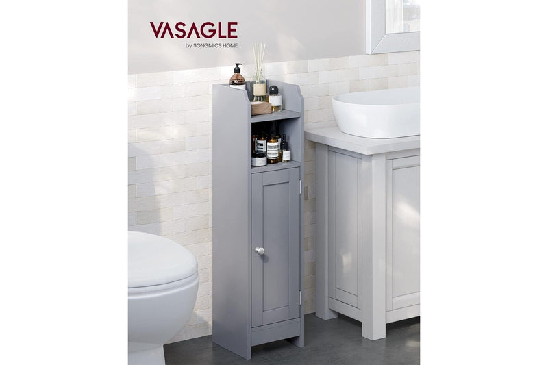 VASAGLE Soglio Slim Floor Storage Cabinet - Grey