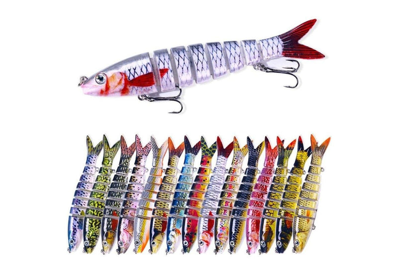 8 Section Sinker Lures 13.4cm 18g Multi Section Fake Bait