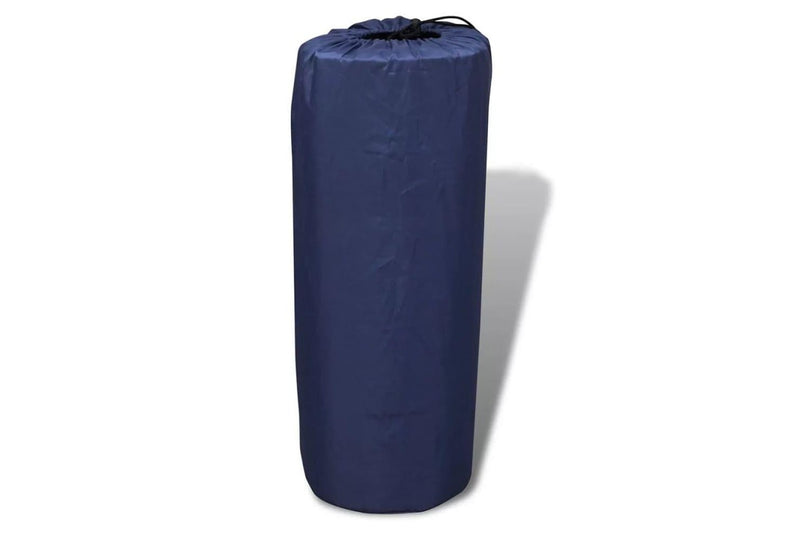 Blue Self-inflating Sleeping Mat 190 x 130 x 5 Cm (double) Kblko