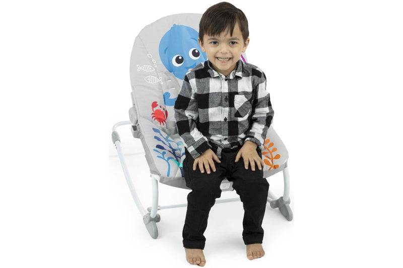 Baby Einstein: Ocean Explorers Kick it to Opus Musical Infant to Toddler Rocker