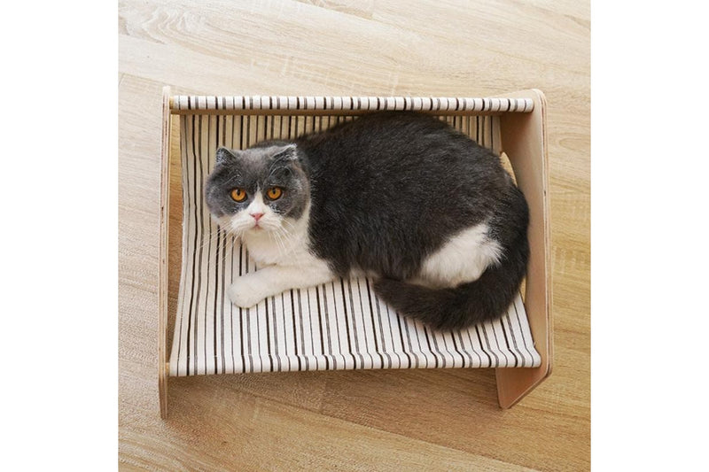 PETSWOL Wood Cat Hammock