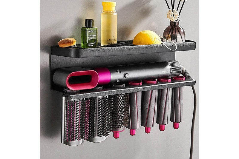 Wall Mounted Storage Holder for Dyson Airwrap Curling Iron Bracket Stand