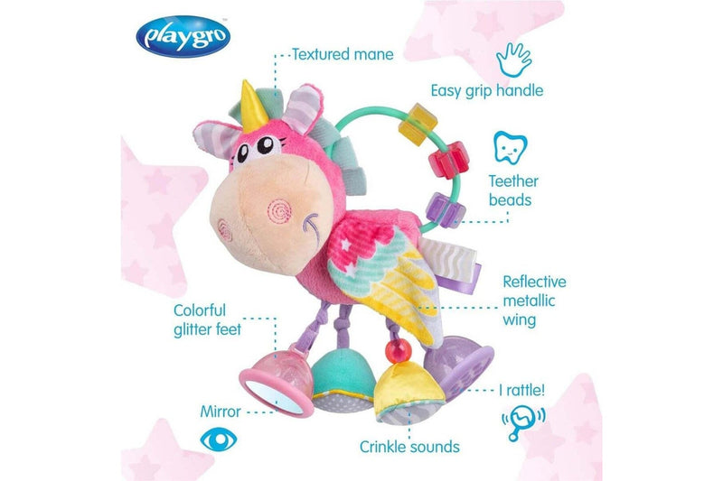 Playgro: Unicorn Activity Rattle