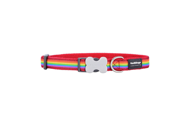 Dog Collar By Red Dingo Style Rainbow