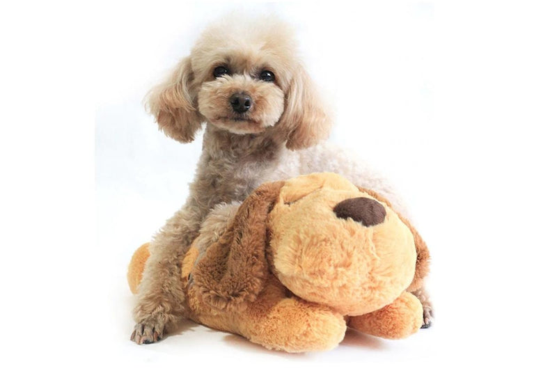 PETSWOL: Comfort Plush Dog Heartbeat Pet Toy