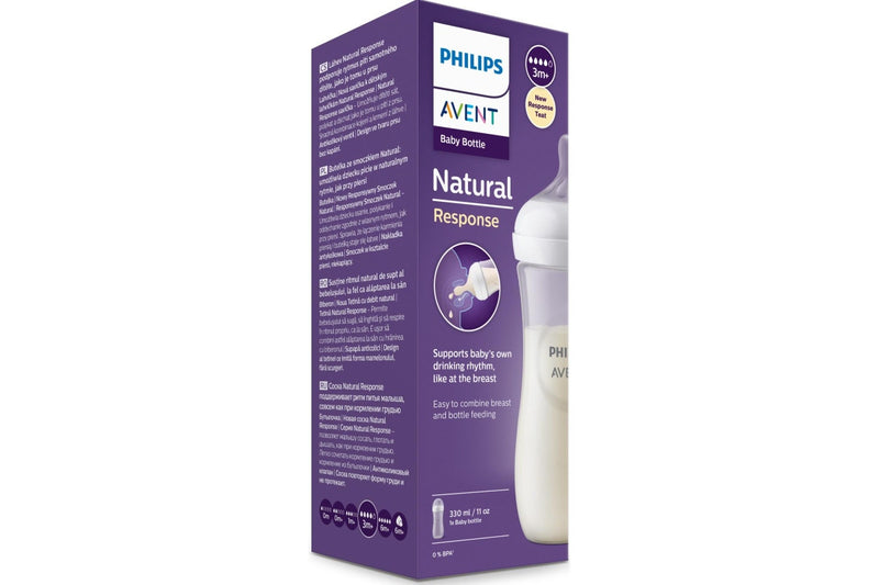 Avent: Natural Response Bottle - 330ml (Single)