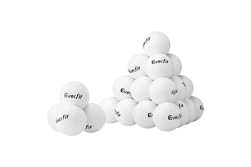 Everfit 24pcs Golf Ball Set Reusable Distance Golf Balls Practice Training