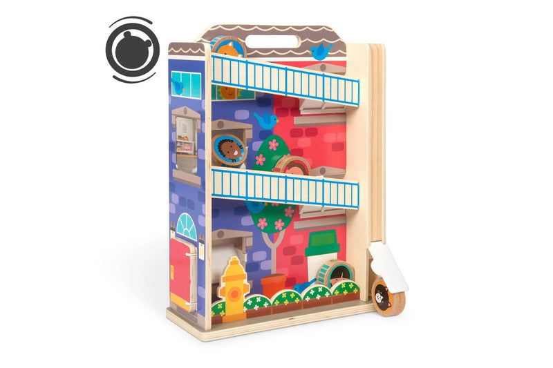 Melissa & Doug: Go Tots - Townhouse Tumble