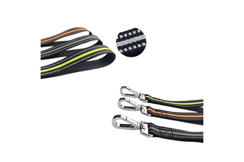 One Step Reflective Dog Leash With Hook