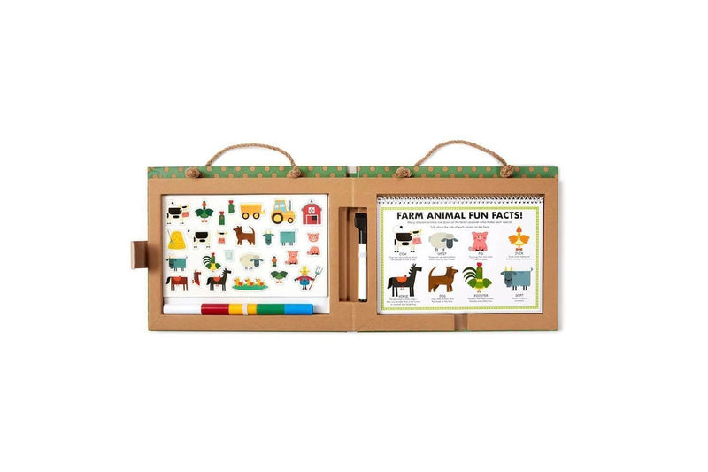 Melissa & Doug: Play, Draw, Create - Farm Fun