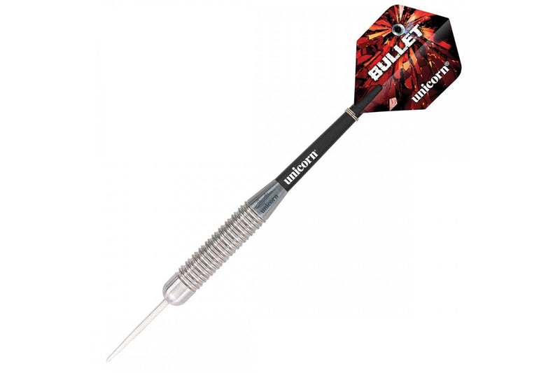 Unicorn Gary Anderson Bullet Darts (Pack of 3) (Silver/Black) (23g)