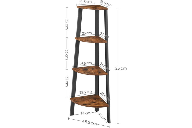 Vasagle Corner Shelf - 4-Tier