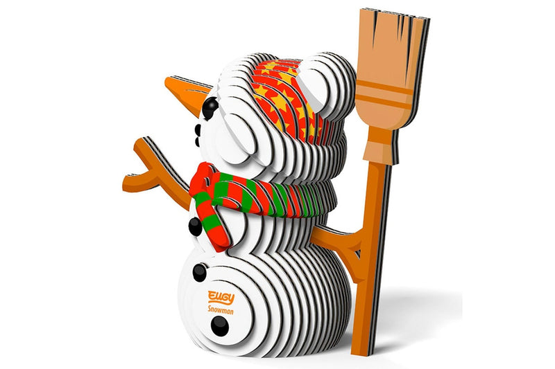 Eugy: Snowman - 3D Cardboard Model