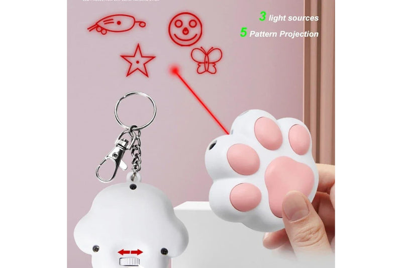 Rechargeable Cat Laser Toy With 5 Patterns