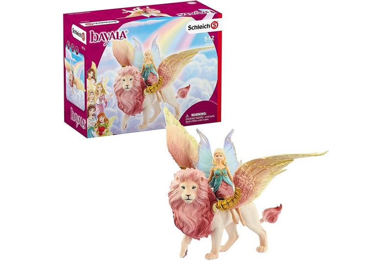 Schleich - Fairy in Flight on Winged Lion