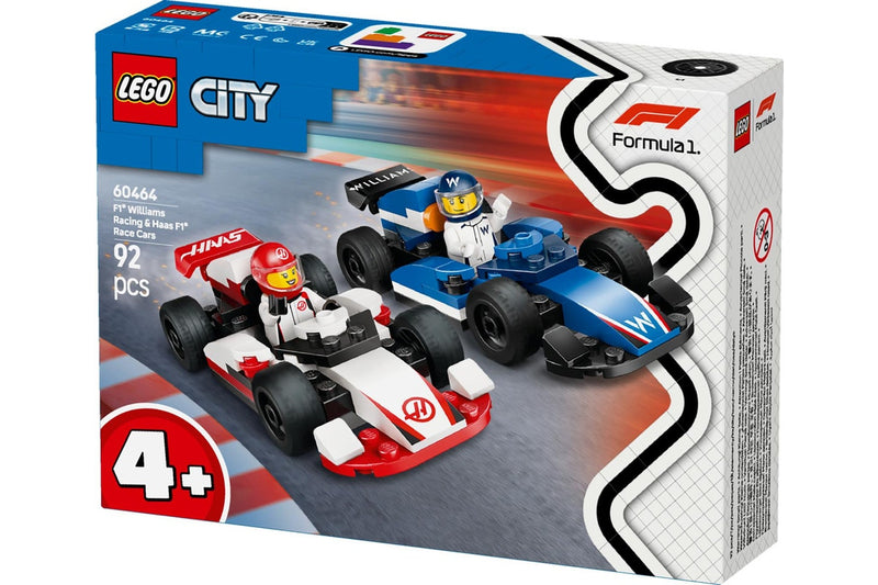 LEGO City: F1 Williams Racing & Haas F1 Race Cars - (60464)