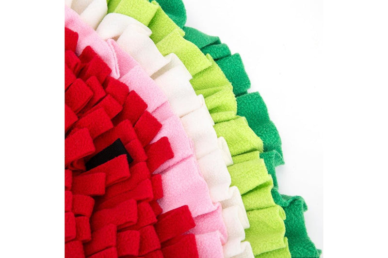 Big Watermelon Snuffle Mat Puppy Dog Slow Feeding Toy - One Size - Set Of 1