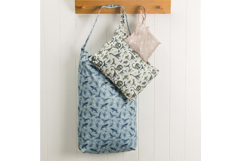 Nestling: XL Double Pocket Wet Bag - Oat Sunshine