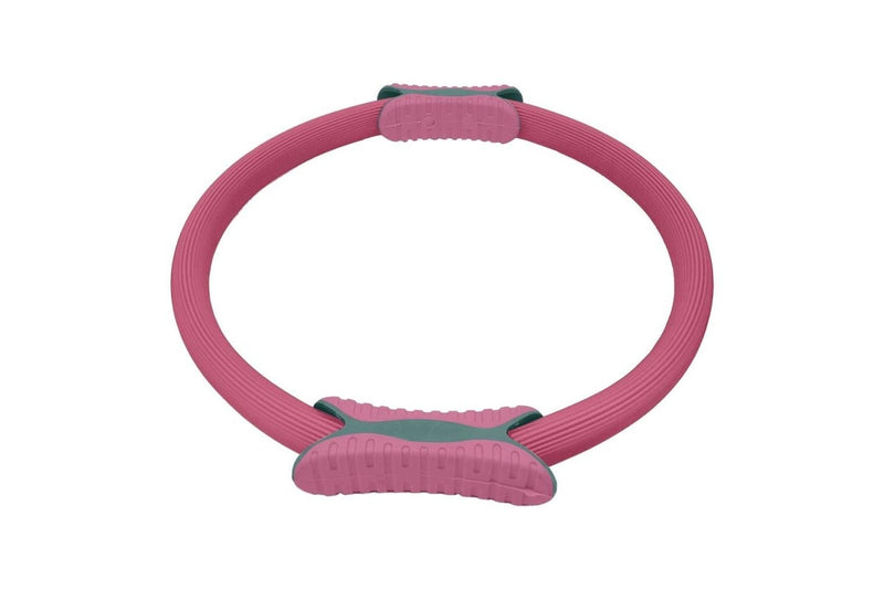 Powertrain Pilates Ring Band Yoga Home Workout Exercise Band- Pink