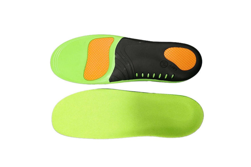 1 Pair of Unisex Flat Feet Arch Support Insoles Orthotic Shoe Insoles Suitable for EUR44-46