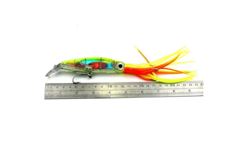 14cm Octopus Shaped Artificial Fishing Lures With Hooks