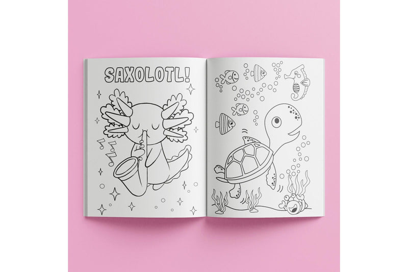 Kaleidoscope: Axolotls & Friends Creative Colour & Activity Set