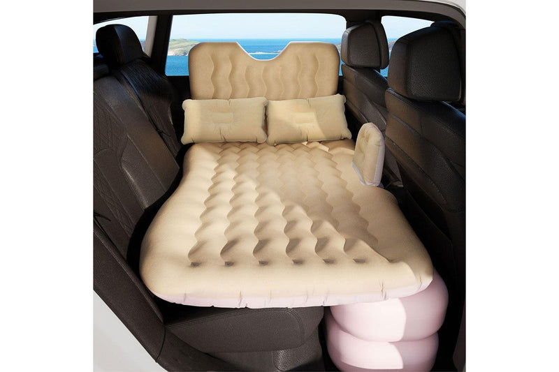 Weisshorn Car Mattress 176X80 Inflatable Suv Back Seat Camping Bed Beige - One Size