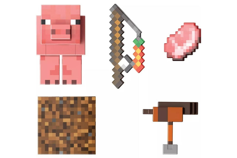 Minecraft: Pig (Diamond Level) - Action Figure