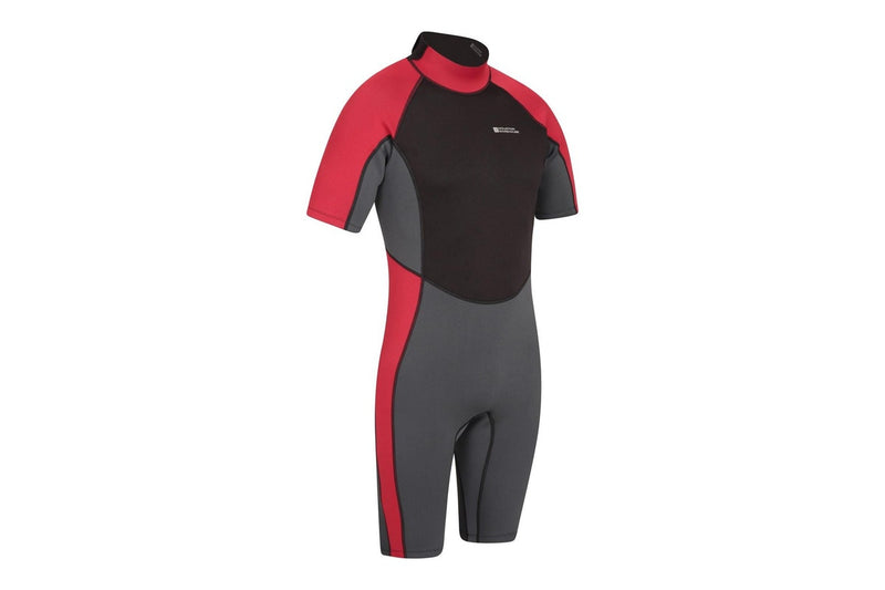 Mountain Warehouse Mens Shorty Wetsuit (Grey) (L-XL)