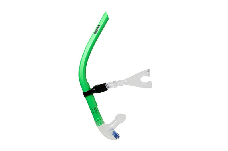 Arena Swim III Snorkel (Green/Clear) (One Size)