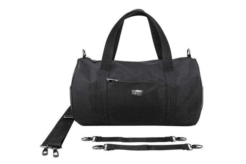 Isoki: Kingston Duffle Bag - Black Nylon