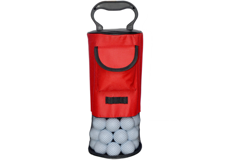 Detachable Portable Pick Up Retriever Zipper Storage Bag Ball Collector Sport Gear -