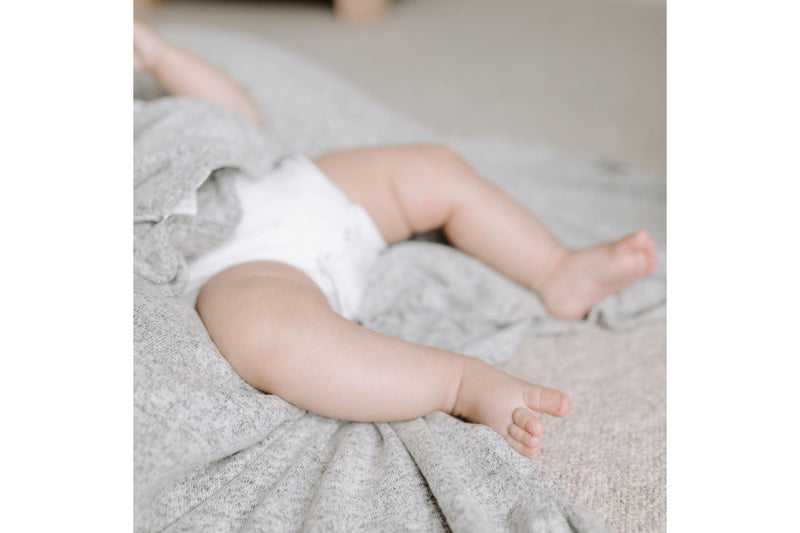 Aden + Anais: Snuggle Knit Blanket - Heather Grey