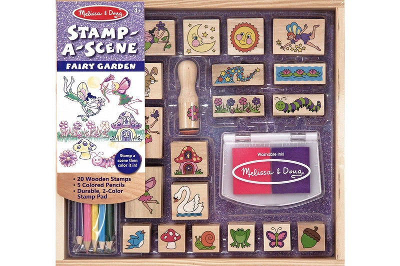 Melissa & Doug: Stamp-a-Scene Fairy Garden