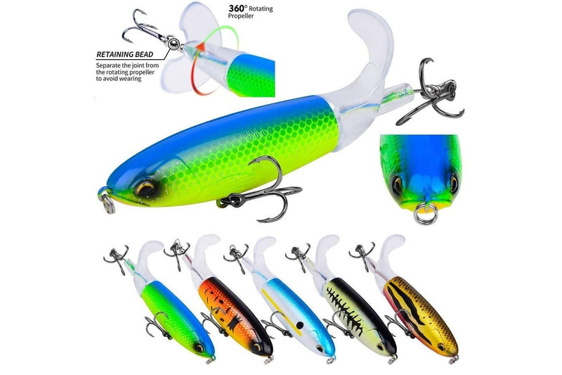 360 Rotating Topwater Propeller Lure 10.5cm/13.5g Colour