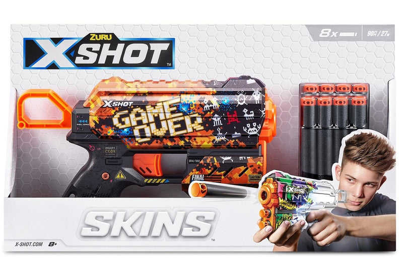 Zuru: X-Shot Skins Flux Blaster - Game Over