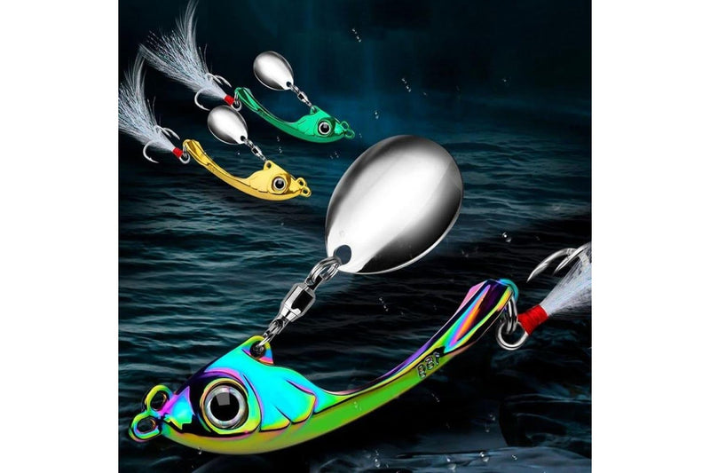 Long Casting Fishing Lures With Sequins And Vib Micro Tremor 13g