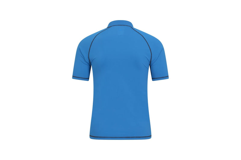 Mountain Warehouse Mens Rash Guard (Pack of 2) (Navy) (XS)