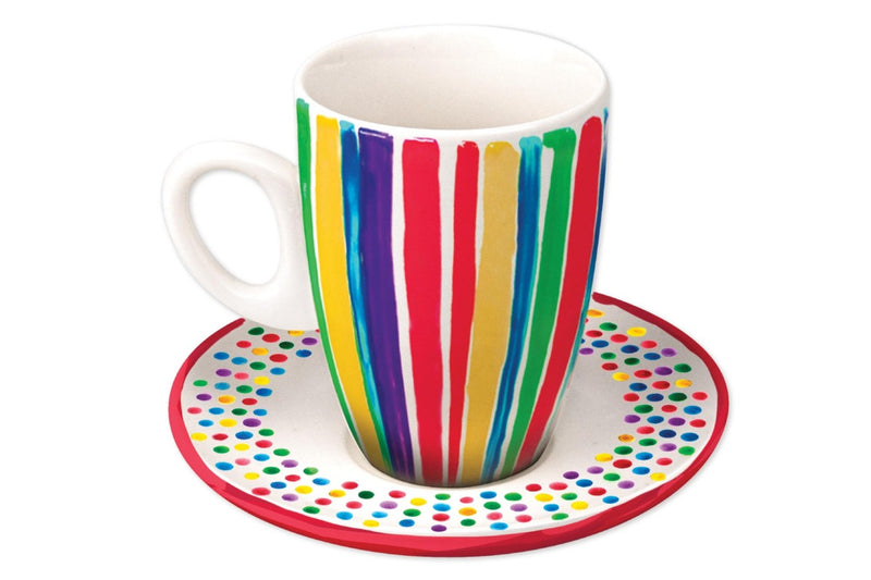 Kids Projects: Cup And Saucer Makeover