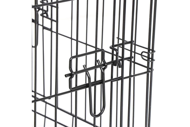 36 inch Double Door Folding Pet Wire Cage Metal Folding Cage for Pets